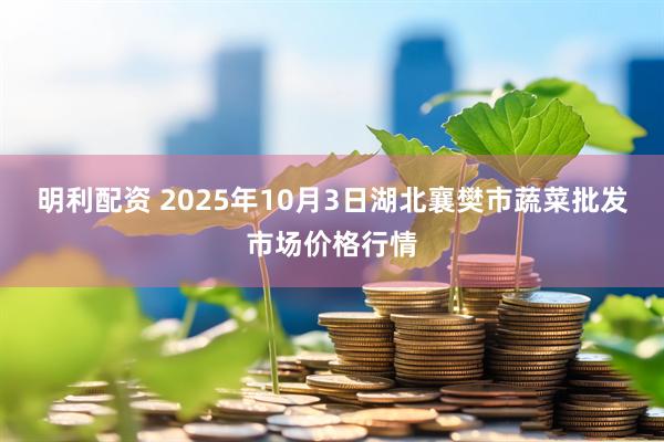 明利配资 2025年10月3日湖北襄樊市蔬菜批发市场价格行情