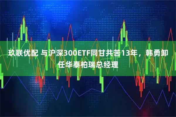 玖联优配 与沪深300ETF同甘共苦13年，韩勇卸任华泰柏瑞总经理